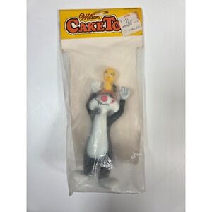 1970's  Wilton Cake Tops  Sylvester & Tweety Vintage  Looney Tunes Cake Topper